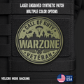 Call of Duty Warzone Veteran Morale Patch | Made in USA | VELCRO® Brand Hook Backing