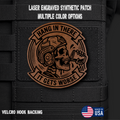 Hang In There It Gets Worse Funny Morale Patch | Made in USA | VELCRO® Brand Hook Backing
